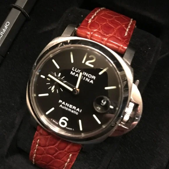 Men’s Panerai Luminor Marina 40mm Watch - Picture 1 of 10